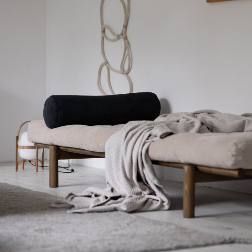 sofa NEXT daybed natural pine (pohovka z borovice) - Farba: karup natural, farba futonu: sorbet pink 516