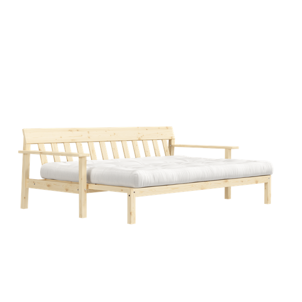 UNWIND SOFA natural pine (pohovka z borovice) - Farba: karup natural, farba futonu: natural 701