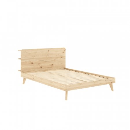 RETREAT BED natural pine (posteľ z borovice) - Farba: karup natural, rozmer: 140*200 cm