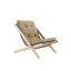 deckchair BOOGIE OUTDOOR - lehátko vonkajšie (skladacie) - rozmer: 65x88x75 cm, farba futonu: beige, farba: olej (pre exteriér)