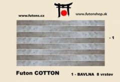 FUTON natural cotton (bavlna)