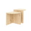 table COMBINE (set stolíků) - farba: karup natural