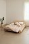 SOCIAL BED natural pine (posteľ z borovice) - rozmer: 148x204x23 cm, farba: natural (lak)