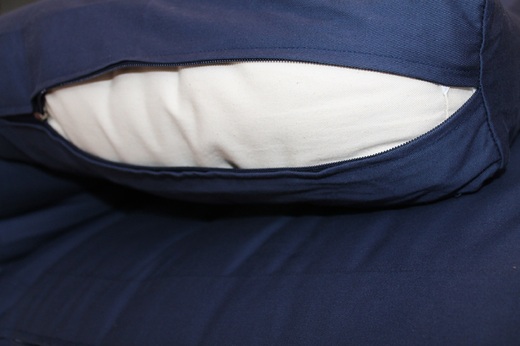 POŤAH natural cover (na zip) - Farba: cream