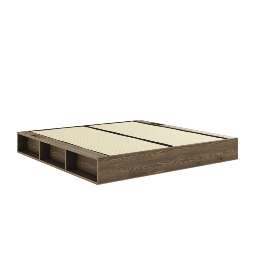 ZIGGY BED natural pine (posteľ z borovice) - Farba: karup natural, rozmer: 140*200 cm