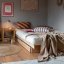 KANSO BED natural pine (posteľ z borovice) - Farba: karup natural, rozmer: 90*200 cm