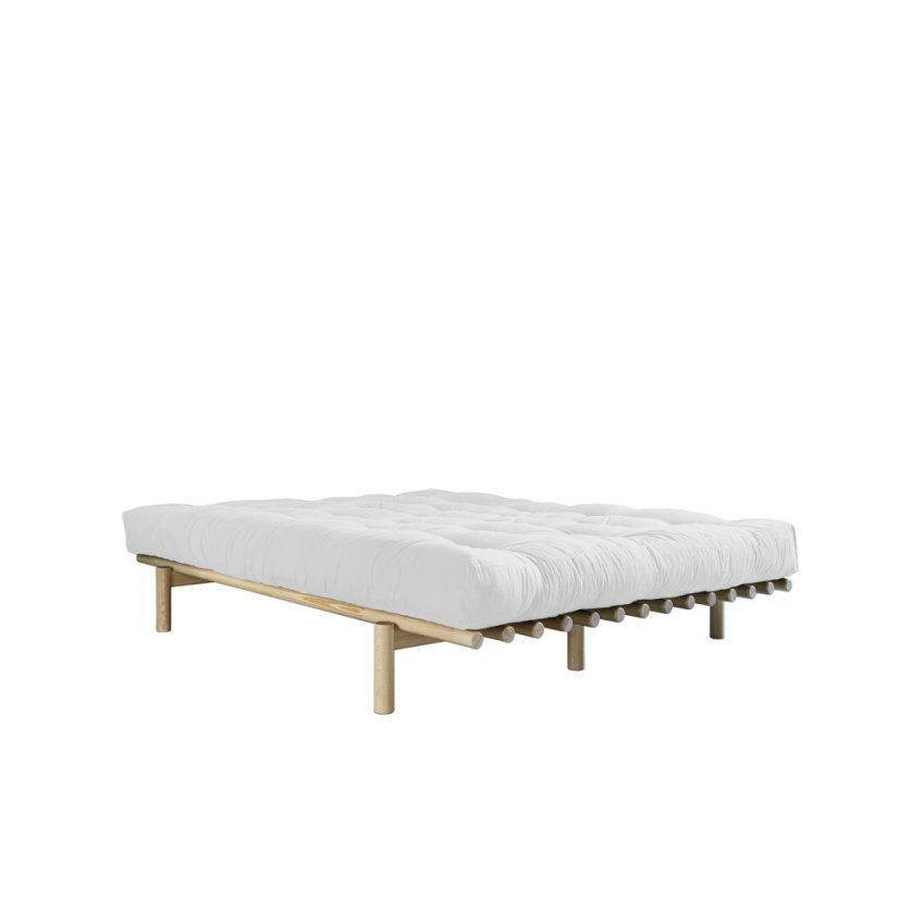 PACE BED natural pine (posteľ z borovice) - Farba: karup natural, rozmer: 140*200 cm