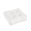 MORE POUF OUT™ - rozmer: 70*70 cm, farba futonu: karup out white
