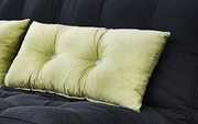 VANKÚŚ natural pillow (bavlna) - Farba: Terracotta