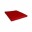 FUTON natural latex (kaučuk) - Farba: Red, rozmer: 140*200 cm