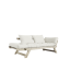 BEBOP SOFA natural pine (pohovka z borovice) - Farba: karup natural, farba futonu: brown 715