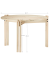 table STICKS TABLE HIGH (stolík) - rozmer: 60x40 cm, farba: natural (lak)