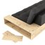 BASE SOFA natural pine (pohovka z borovice) - farba futonu: natural 701, farba: karup natural