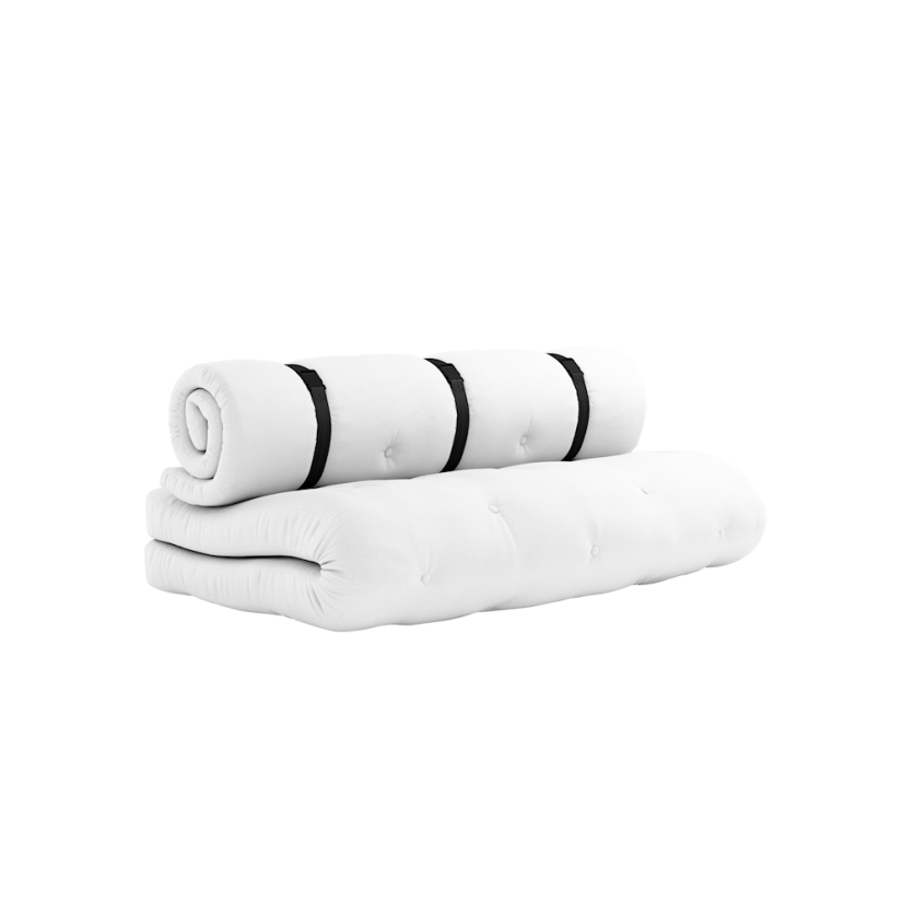 BUCKLE-UP CHAIR OUT™ - rozmer: 140*200 cm, farba futonu: karup out white