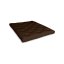 FUTON natural latex (kaučuk) - Farba: Brown, rozmer: 140*200 cm