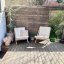 deckchair BOOGIE OUTDOOR - lehátko vonkajšie (skladacie) - rozmer: 65x88x75 cm, farba futonu: white, farba: olej (pre exteriér)