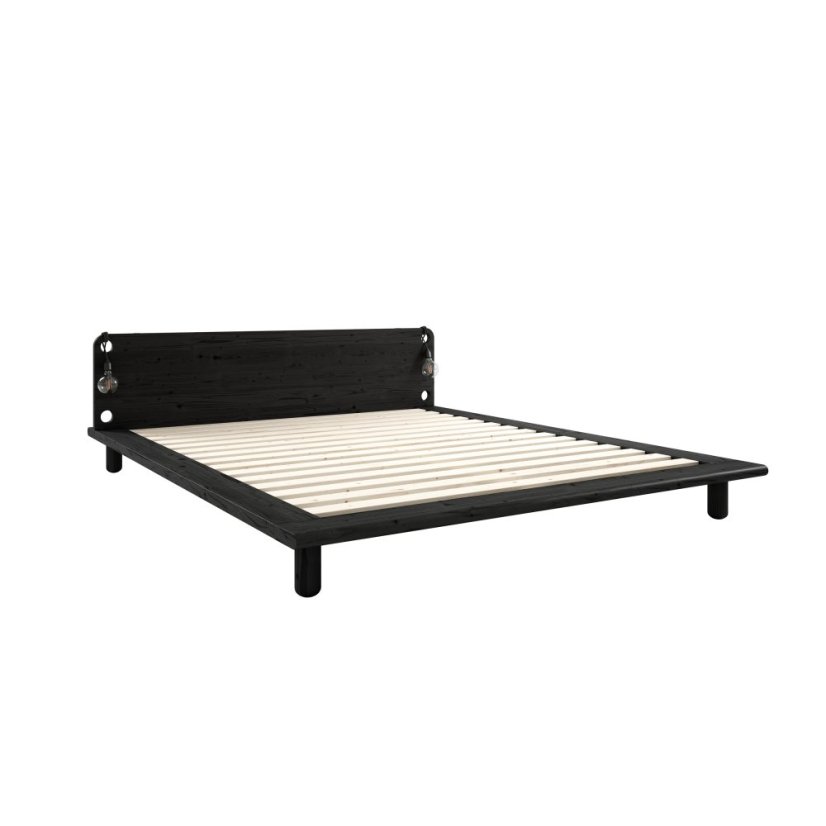 PEEK BED natural pine (posteľ z borovice) - Farba: karup natural, rozmer: 140*200 cm