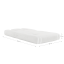 HIPPO CHAIR OUT™ - rozmer: 90x200 cm, farba futonu: white