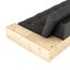 BASE SOFA natural pine (pohovka z borovice) - farba futonu: natural 701, farba: karup natural