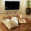 sofa NIDO (futónová pohovka) - rozmer: 90*180 cm, farba futonu: natural 701