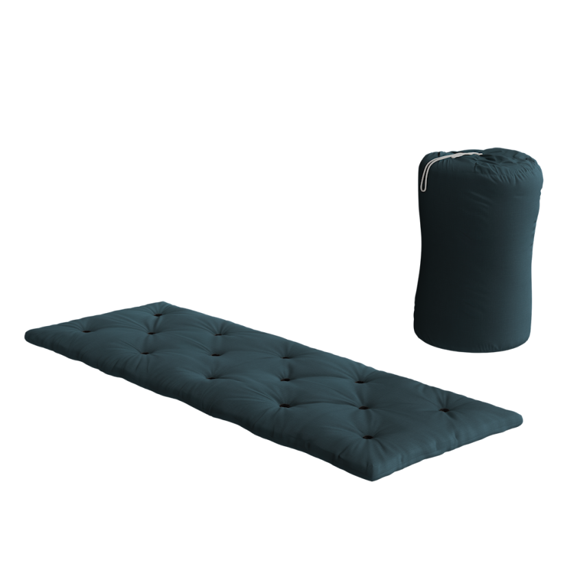 BED IN A BAG - rozmer: 70x190x5 cm, farba futonu: petrol blue