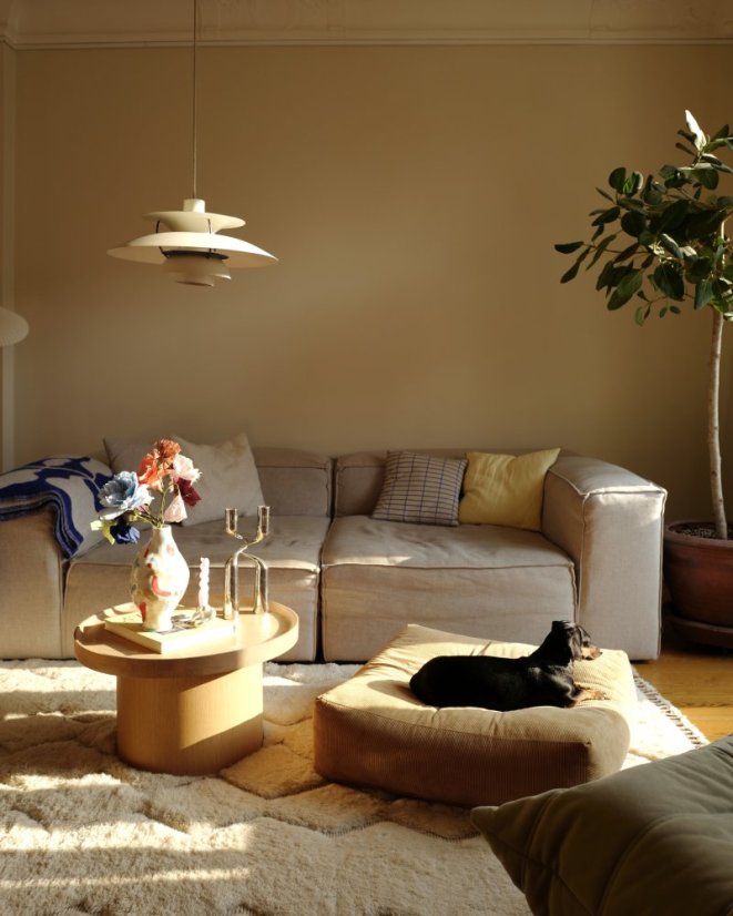 sofa MORE POUF (futónové kreslo) - rozmer: 70*70 cm, farba futonu: natural 701