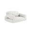 HIPPO CHAIR OUT™ - rozmer: 90x200 cm, farba futonu: white