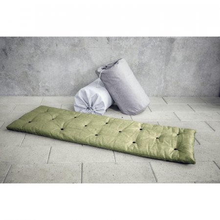 FUTON natural bed in bag (posteľ vo vreci) - Farba: Dark bordeaux, rozmer: 90*200 cm