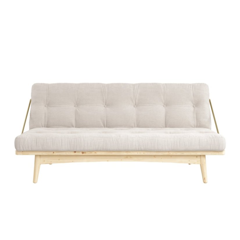 FOLK SOFA natural pine (pohovka z borovice) - Farba: karup natural, farba futonu: natural 701
