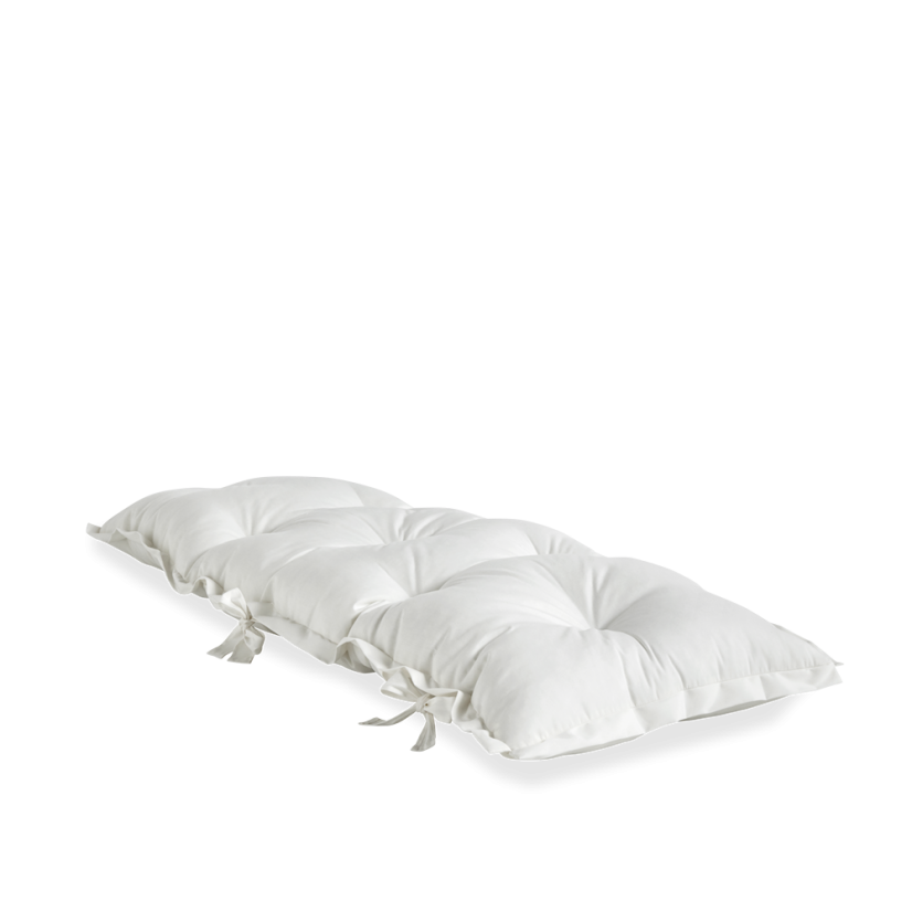 SIT AND SLEEP OUT™ - rozmer: 80x200 cm, farba futonu: white