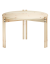 table STICKS TABLE HIGH (stolík) - rozmer: 60x40 cm, farba: natural (lak)