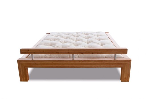 WOOD 02 natural adler bed (posteľ z jelše) - Farba: Natural adler, rozmer: 90*200 cm