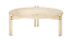 table STICKS TABLE LOW (stolík) - rozmer: 80x32 cm, farba: natural (lak)