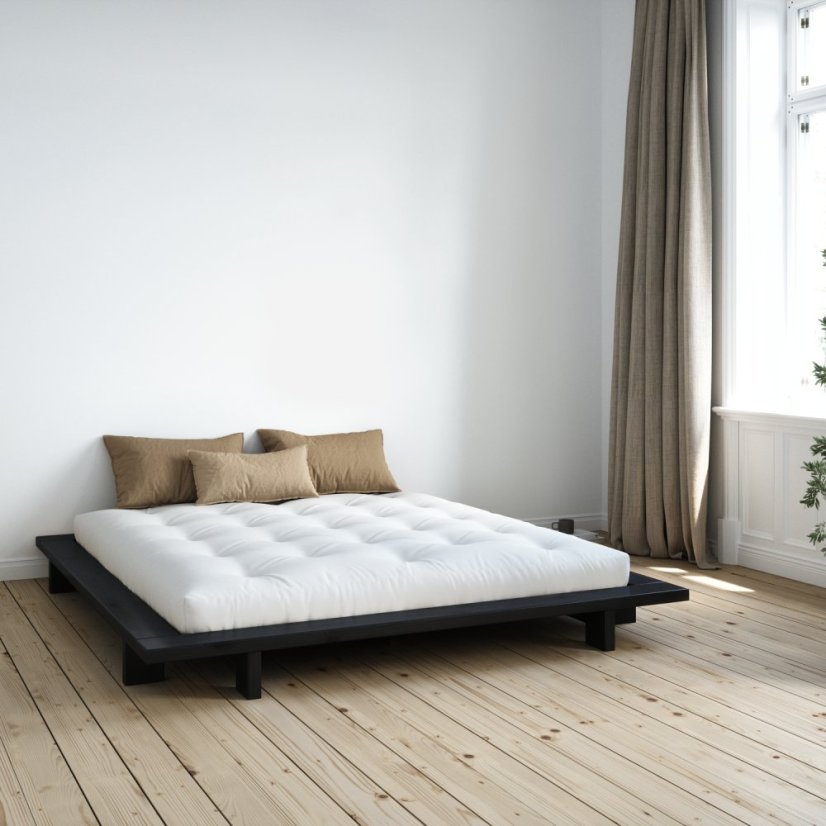 JAPAN BED natural pine (posteľ z borovice) - Farba: karup natural, rozmer: 90*200 cm