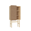 SLIDE CABINET W. PINBOARD