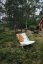 deckchair BOOGIE OUTDOOR - lehátko vonkajšie (skladacie) - rozmer: 65x88x75 cm, farba futonu: white, farba: olej (pre exteriér)