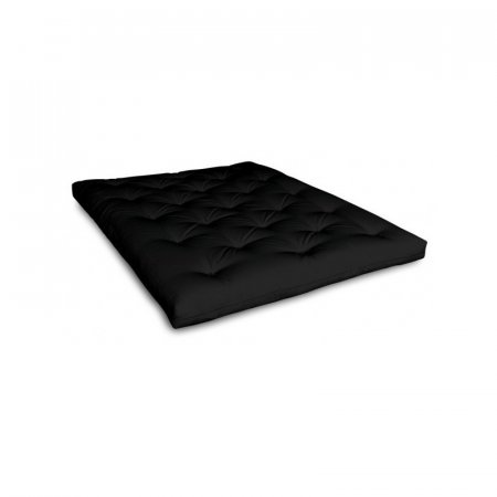 FUTON natural deluxe (komfort) - Farba: Čierna, rozmer: 140*200 cm