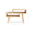HAKO table (stolík) - Farba: karup black