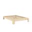 LAYERS BED BENCH natural pine (posteľ z borovice) - rozmer: 160*200 cm, farba: karup natural