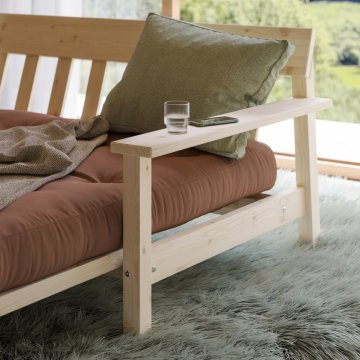 sofa UNWIND - farba futonu - wheat beige 758