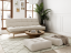 sofa MORE POUF (futónové kreslo) - rozmer: 70*70 cm, farba futonu: natural 701