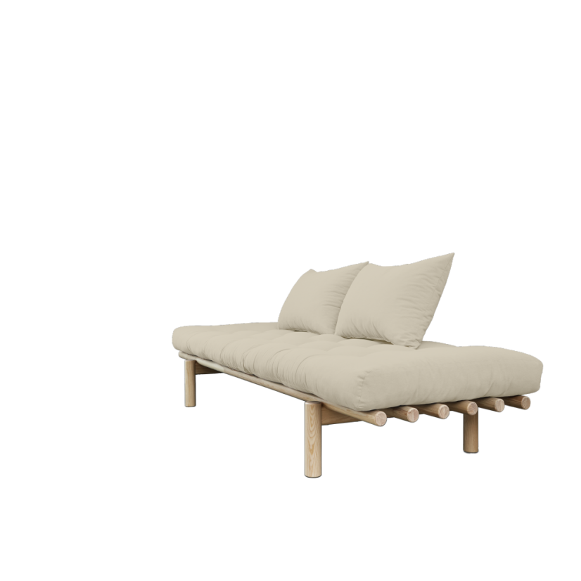PACE SOFA DAYBED natural pine (pohovka z borovice) - Farba: karup natural, farba futonu: natural 701