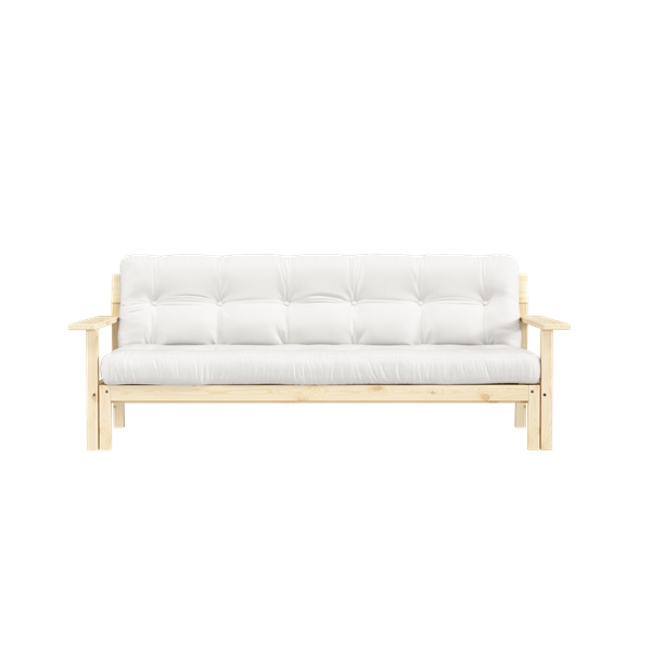 UNWIND SOFA natural pine (pohovka z borovice) - Farba: karup natural, farba futonu: natural 701