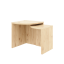 table COMBINE (set stolíků) - farba: karup natural