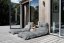 SIT AND SLEEP OUT™ - rozmer: 80x200 cm, farba futonu: white