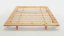 JAPAN BED natural pine (posteľ z borovice) - Farba: karup natural, rozmer: 90*200 cm