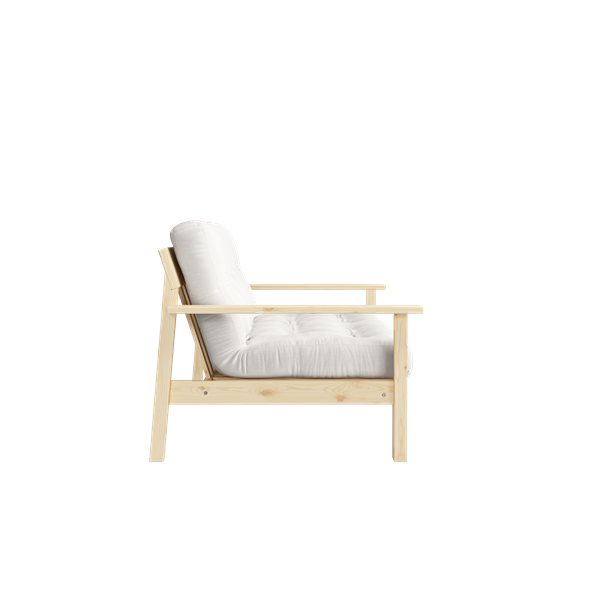 UNWIND SOFA natural pine (pohovka z borovice) - Farba: karup natural, farba futonu: natural 701