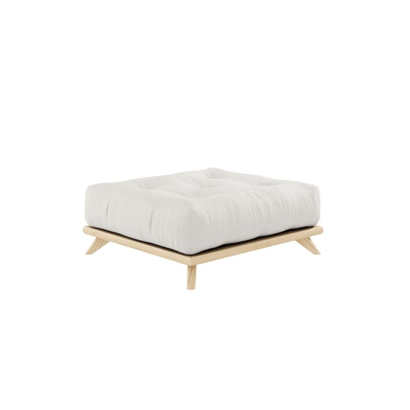 SENZA SOFA DAYBED pine (pohovka z borovice) - Farba: karup natural, farba futonu: natural 701