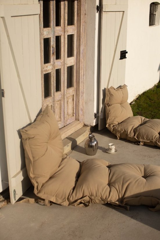 SIT AND SLEEP OUT™ - rozmer: 80x200 cm, farba futonu: white
