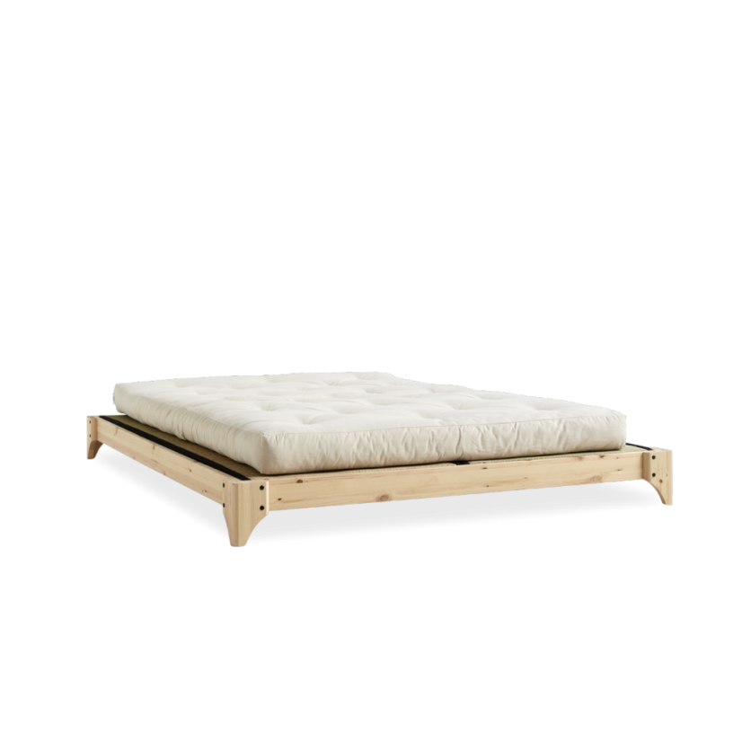 ELAN BED natural pine (posteľ z borovice) - Farba: karup natural, rozmer: 140*200 cm